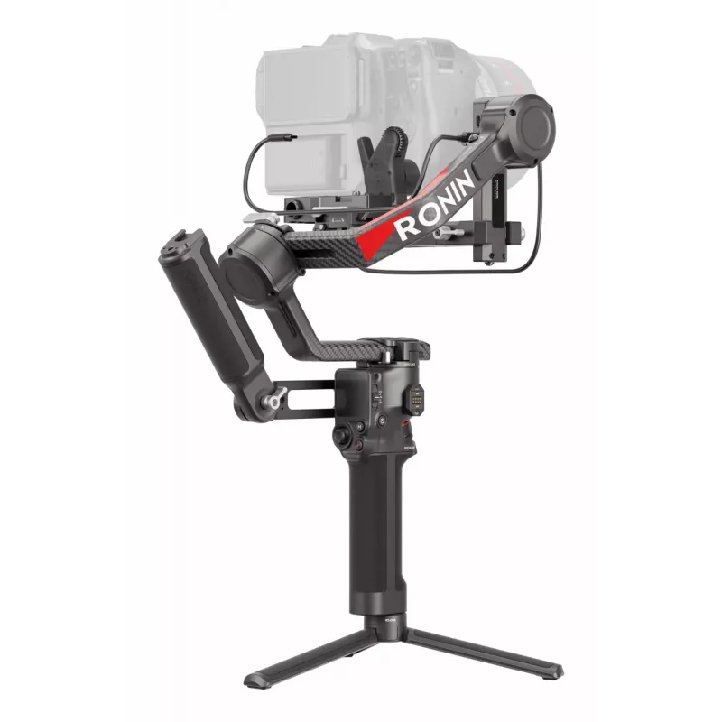 Rankinis kameros stabilizatorius DJI RS 4 Pro Combo juodas anglies pluoštas 13h baterija