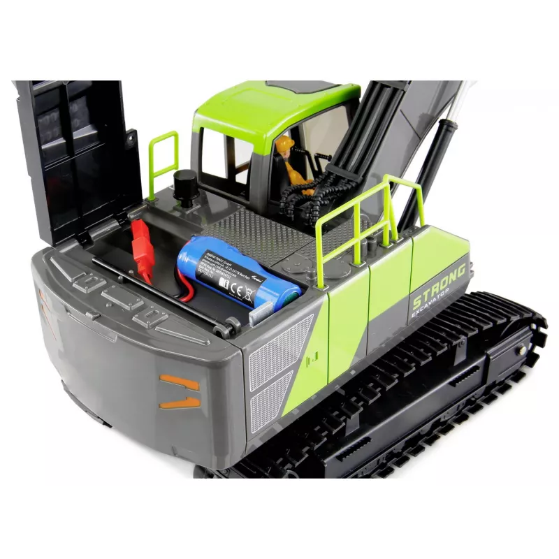 Ekskavatorius Amewi G071E 1:18 mastelio elektrinis variklis Li-Ion 500 mAh