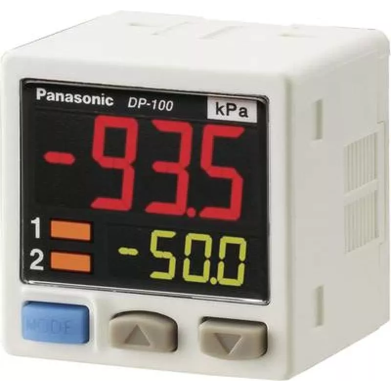 Panasonic slėgio jutiklis DP-101- E-P -1 iki 1 bar, kabelis, atviras galas (DP-101- E-P)