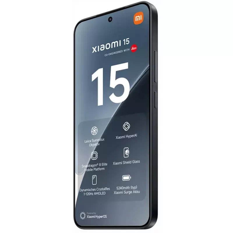 Xiaomi 15 16.1 cm (6.36 inch) 12 GB 512 GB 5240 mAh Juoda