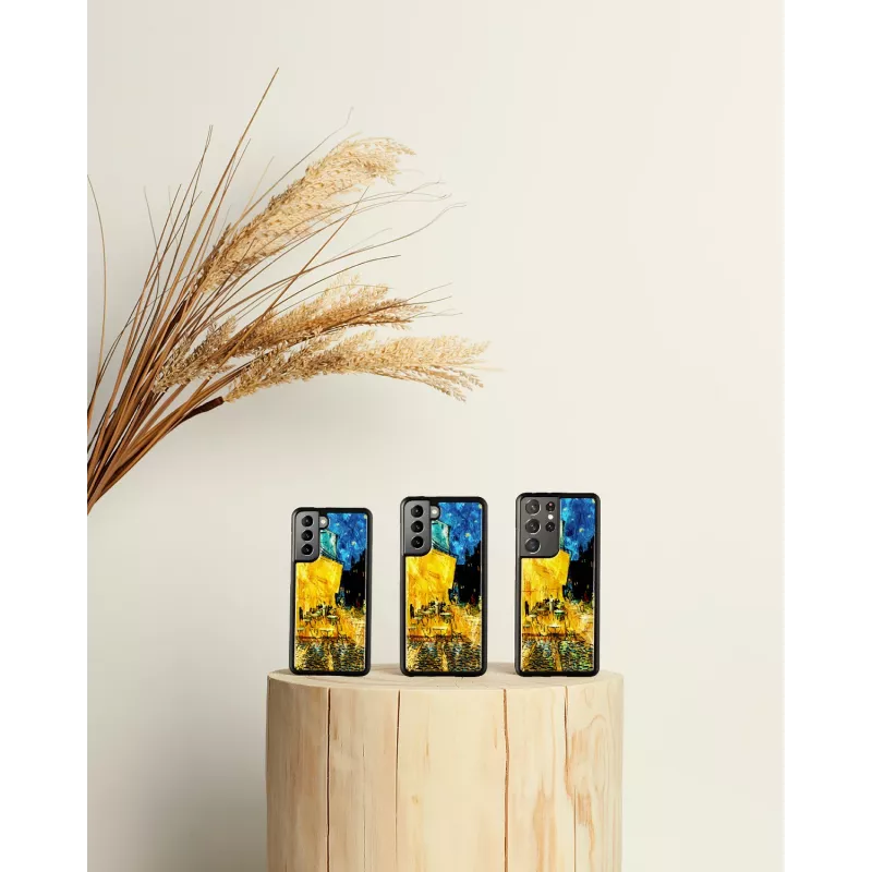 Apsauginis telefono dėklas Samsung Galaxy S21+ — juodas