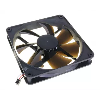Ventiliatorius Noiseblocker JuodaSilentPro PK3 14 cm, juodas