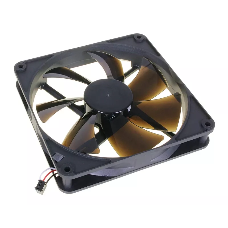 Ventiliatorius Noiseblocker JuodaSilentPro PK3 14 cm, juodas