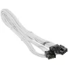 Seasonic 12VHPWR PCIe adapterio kabelis - (Balta, 0,75 metro)(SS2X8P-12VHPWR-600/Balta)