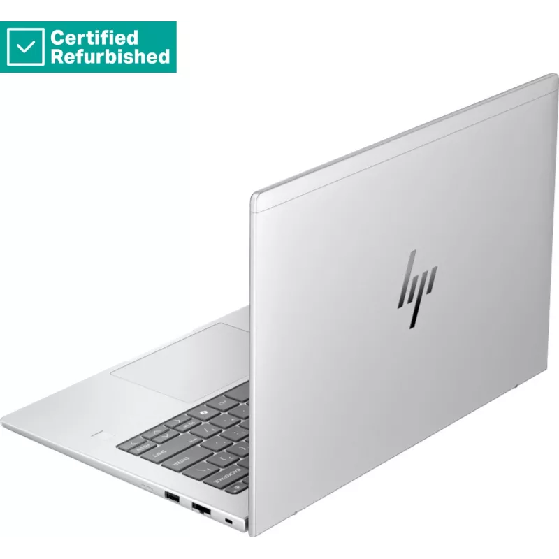 RENEW Sidabrinė HP EliteBook 6 G1i 14 - Ultra 7-255U, 16GB, 512GB SSD, 14 WUXGA 300-nit AG, 5MP IR cam, FPR, US backlit klaviatūra, 56Wh, Win 11 Pro, 1 years