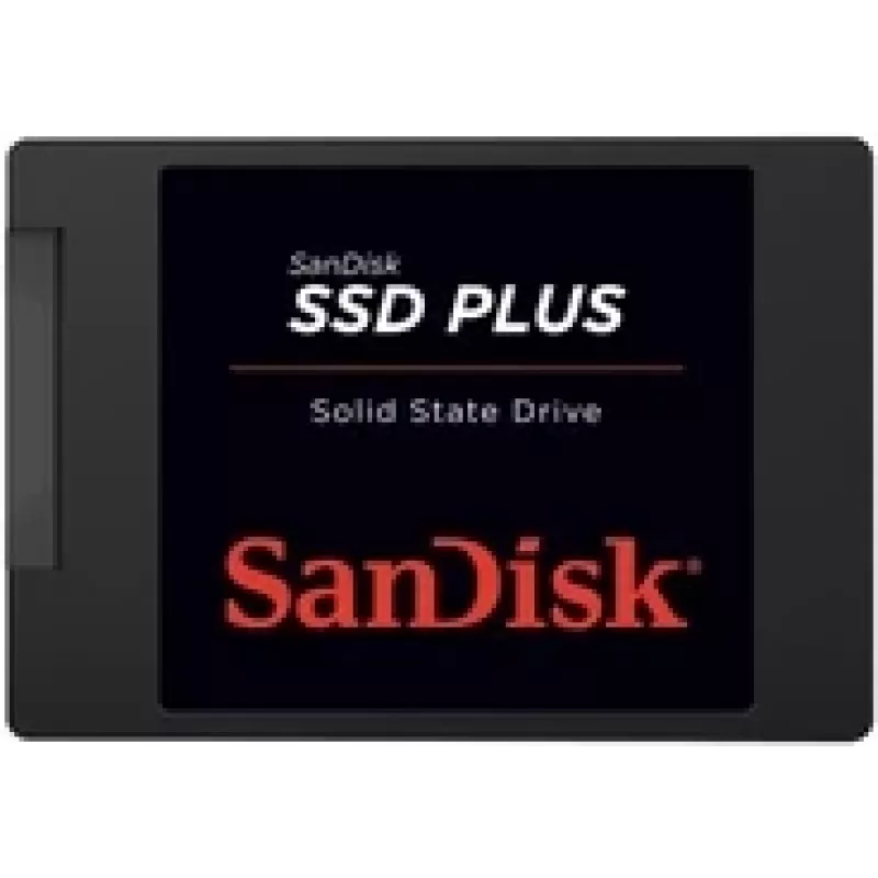 SANDISK SSD Plus 250GB 6,35cm 2,5Zoll SATA SSD vidinis SSD Skaitymo greitis iki 545MB/s SATA III 6GB/s (SDSSDA-250G-G28)