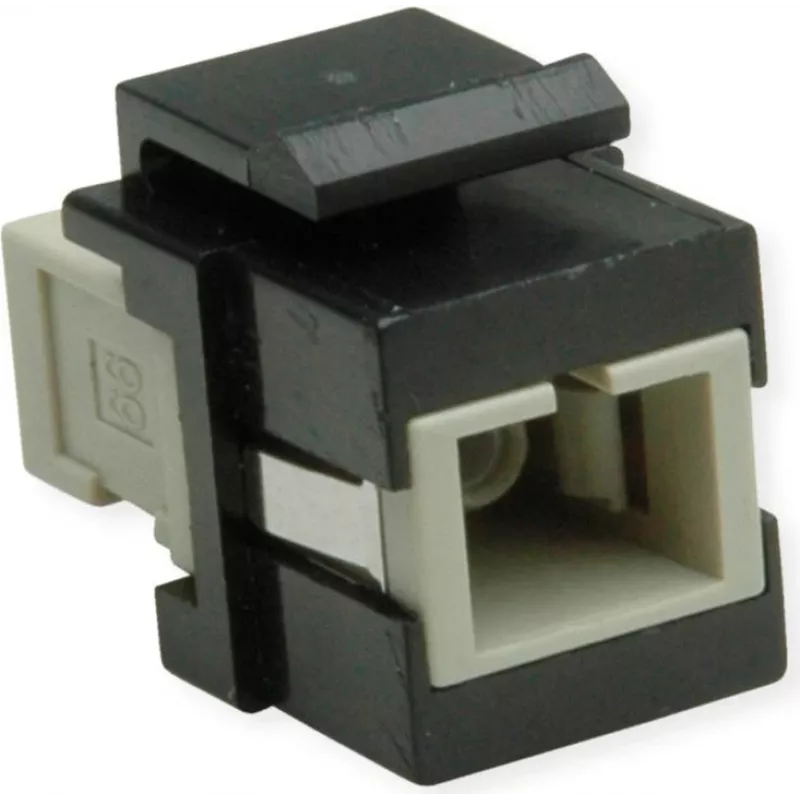 ROLINE Keystone LWL-Adapter SC/SC Simplex, Multimode, OM2 (21.17.0053)