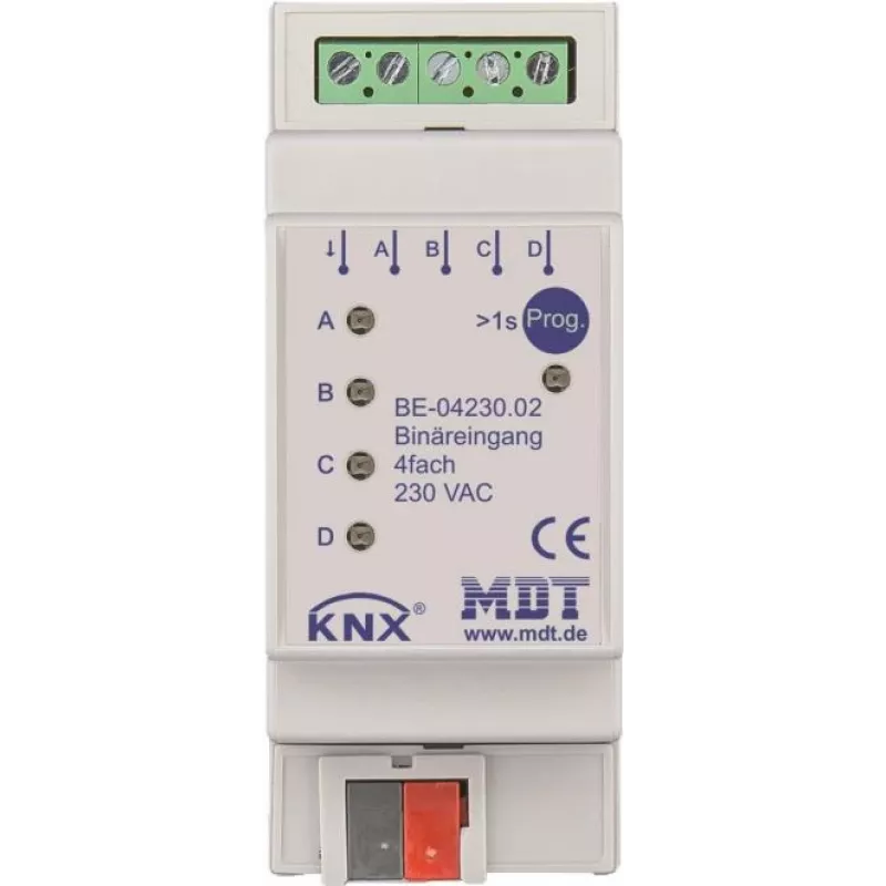 MDT BE-04230.02 dvejetainis įėjimas 4 krypčių, 2TE, REG (BE-04230.02)
