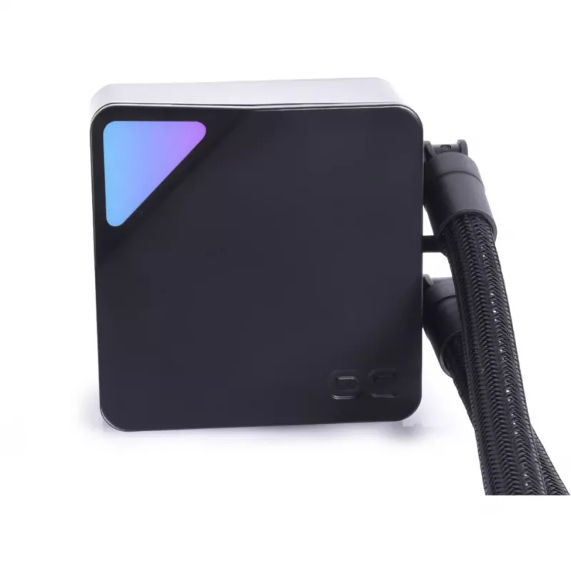 Alphacool T38 procesoriaus skysčio aušinimo rinkinys 12 cm juodas