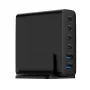 GEMBIRD mobiliojo prietaiso įkroviklis TA-UC-2A4C-PD75-01-BK — 75 W, 4× USB-C + 2× USB-A, PD ir QC3.0, 6 įrenginių vienu metu įkrovimas, 1,5 m laidas, juodas