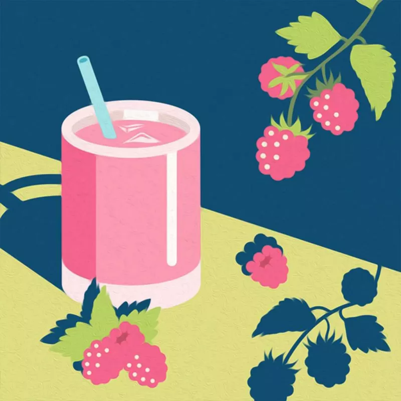 Ravensburger CreArt piešimo rinkinys — Mocktail Raspberry (25562) meno rinkinys