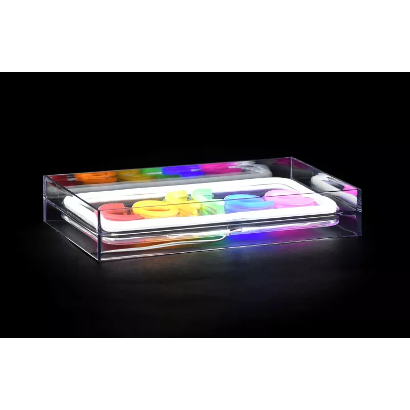 Neoninis LED ženklas ActiveJet AJE-NEON COFFEE, įvairiaspalvis, USB 5V, paviršinis montavimas, AS plastiko rėmas