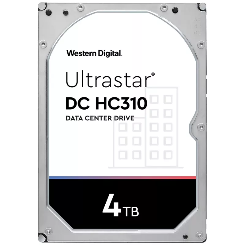 Vidinis 3,5 colio SAS kietasis diskas Western Digital Ultrastar DC HC310 4TB 7200 RPM 12 Gbit/s 256MB