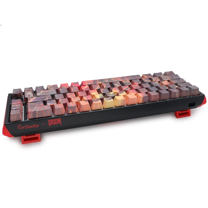Ducky One 3 SF Doom Limited Edition klaviatūra, žaidimų, USB, QWERTY, UK English, įvairiaspalvė