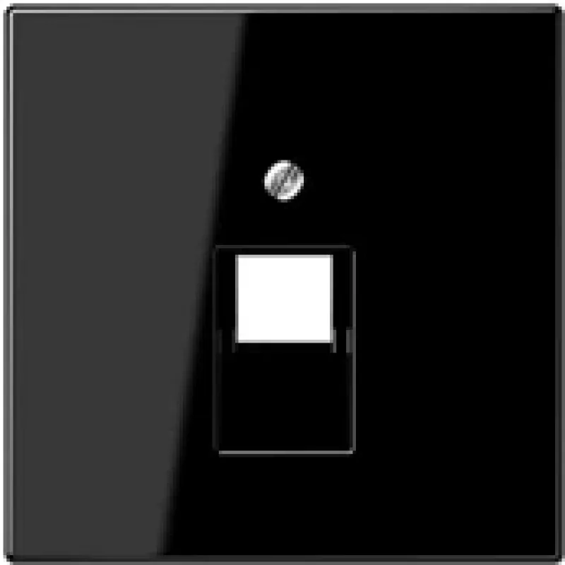 JUNG LS 969-1 UA SW - juoda - termoplastikas - įprastinis - JUNG - RJ-45