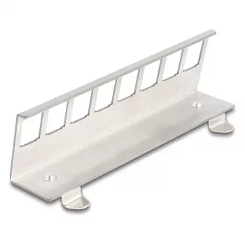 Laikiklis DeLOCK 90657 iš nerūdijančio plieno, pilkas, 44 mm plotis, 156 mm gylis, 37 mm aukštis