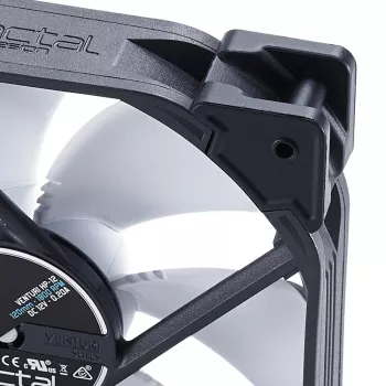 Fractal Design Venturi HP-12 PWM 120 mm korpuso ventiliatorius – juodas