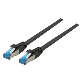 EFB-Elektronik RJ45 komutacinis kabelis Cat.6A S/FTP TPECat.7 neapdorotas kabelis superflex juodas 5m Gamintojas: EFB Elektronik (K5525FSW.5)