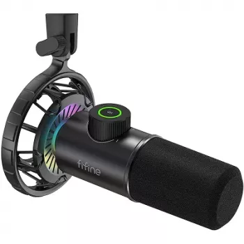 FIFINE K658 RGB USB mikrofonas