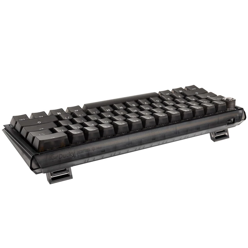 Ducky One 3 Aura Mini klaviatūra, žaidimų, USB, QWERTY, US International, juoda