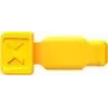 KNIPEX KN 00 61 10 CY - ColorCode Clip - 10 vnt. geltona (00 61 10 CY)