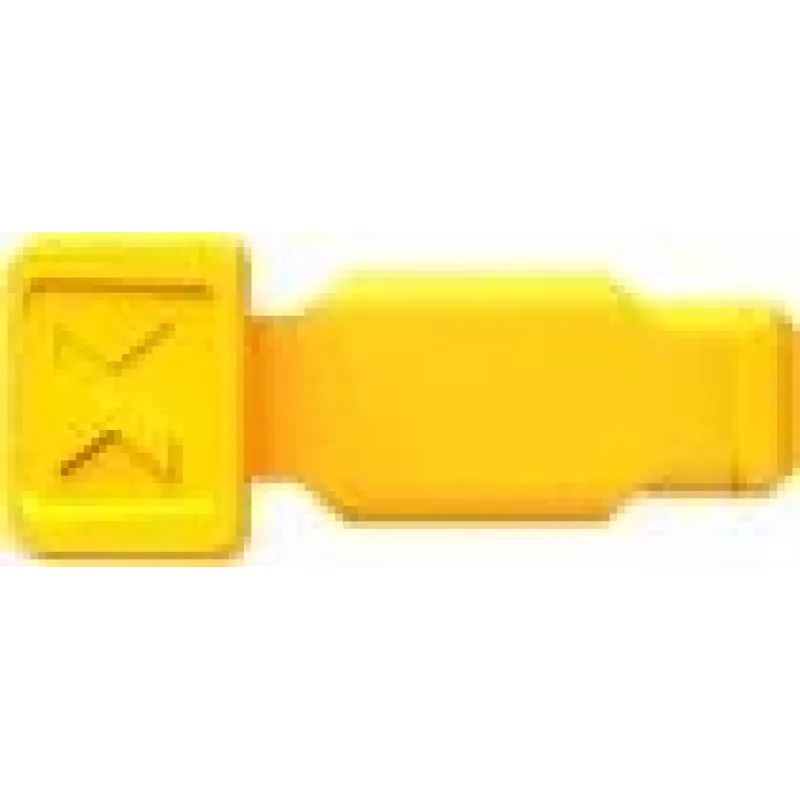 KNIPEX KN 00 61 10 CY - ColorCode Clip - 10 vnt. geltona (00 61 10 CY)