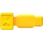 KNIPEX KN 00 61 10 CY - ColorCode Clip - 10 vnt. geltona (00 61 10 CY)