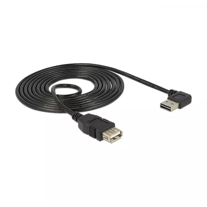 USB laidas DeLOCK 2 m USB 2.0-A į USB 2.0-A Juodas