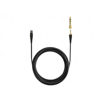 Tiesus pakaitinis garso laidas, skirtas Beyerdynamic Pro X ausinėms – juodas