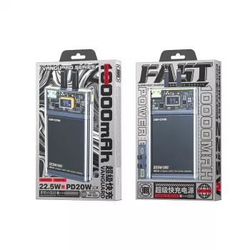 Išorinė baterija WK-WP-323, 1000 mAh super greitas įkrovimas