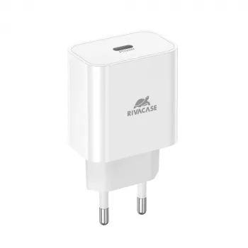 Mobiliojo įrenginio pakrovėjas sieninis/baltas PS4101 W00 Rivacase
