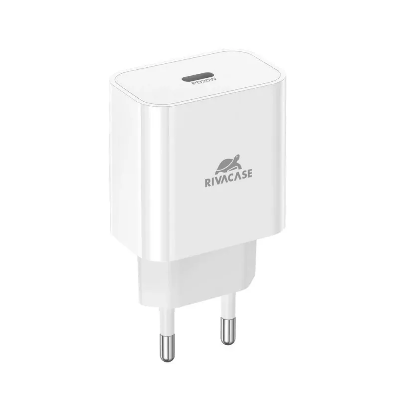 Mobiliojo įrenginio pakrovėjas sieninis/baltas PS4101 W00 Rivacase