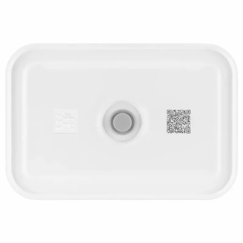 Pietų dėžutė ZWILLING FRESH & SAVE 1 L, plastikinė su silikoniniu sandarikliu, pilka/baltas
