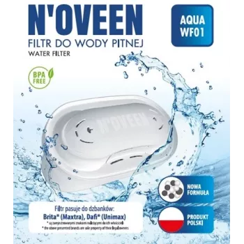 NOVEEN AQUA WF01 pakaitinė membraninė filtro kasetė, suderinama su BRITA MAXTRA ir DAFI UMINAX