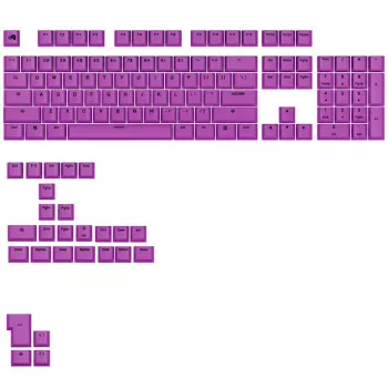 GLORIOUS GPBT Basics ANSI išdėstymo PBT klavišų dangtelių rinkinys, patvarus PBT, ANSI išdėstymas