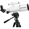Bresser Optics CLASSIC 70/350 Refraktorius 140x juodas, baltas
