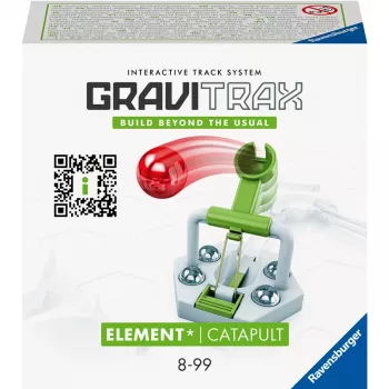 GraviTrax plėtinys Katapulta – marmurų trasa STEM, statybos ir konstravimo žaislai vaikams nuo 8 metų