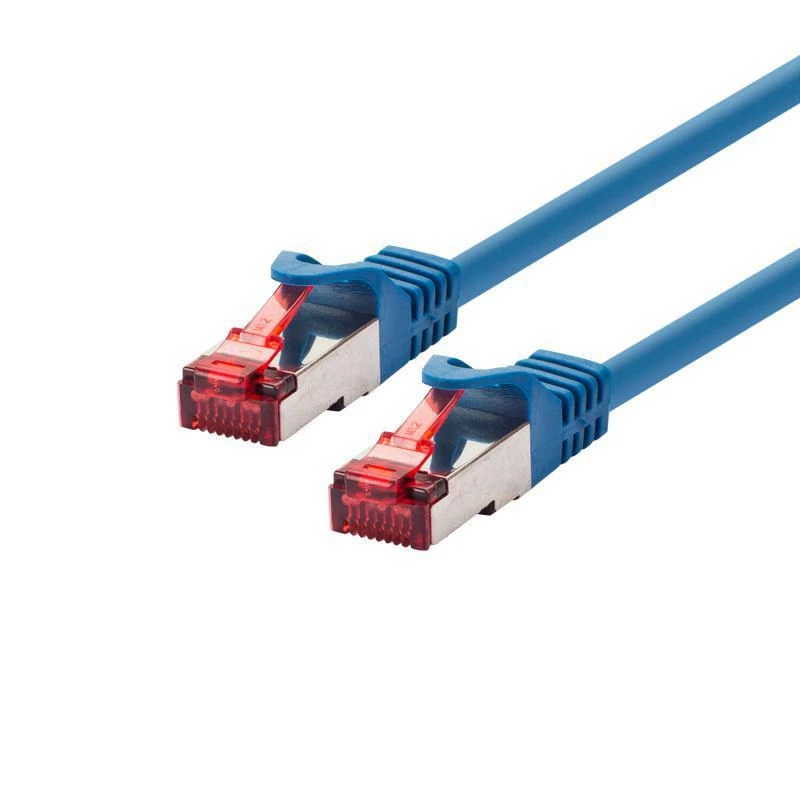 Tinklo kabelis LOGON Cat6 SSTP/PIMF 7 m, RJ-45 į RJ-45, mėlynas