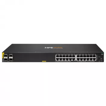 Switch HP Enterprise Aruba 6000 24G CL4 4SFP — 24 x Gigabit Ethernet, 4 x SFP prievadai