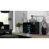 Spintelė Cama SOHO S7 120 cm Juoda Gloss