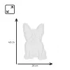 Neoninė šviesa MANTA Manta SNL66WH French Bulldog White – dekoratyvinis LED neoninis ženklas, prancūzų buldogo formos