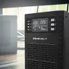 Qoltec 52281 nepertraukiamo maitinimo šaltinis (UPS) Dvigubo keitimo (Online) 2 kVA 2000 W 3 AC lizdai