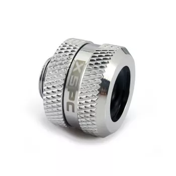 XSPC jungtis G1/4–14 mm kietavam vamzdeliui, chromuota – 8 vnt.
