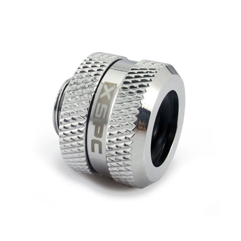 XSPC jungtis G1/4–14 mm kietavam vamzdeliui, chromuota – 8 vnt.