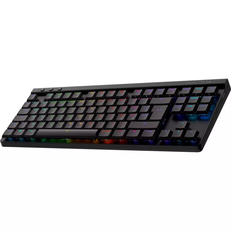LOGITECH G515 LIGHTSPEED TKL belaidė žaidimų klaviatūra - JUODA - PAN - 2.4GHZ/BT - EMEA28i-935 - LIETIMINĖ