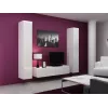 Cama svetainės baldų komplektas VIGO 9 baltas/baltas blizgus
