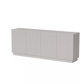 Komoda Cama Meble LIVERTI 200x42x78 cm, kašmyro spalva, medžio drožlių plokščių korpusas