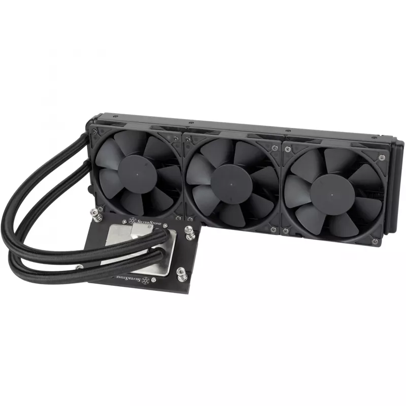 Integruotas skysčio aušintuvas Sidabrinėstone XE360-TR5 12 cm Juodas 2800 RPM 46 dB