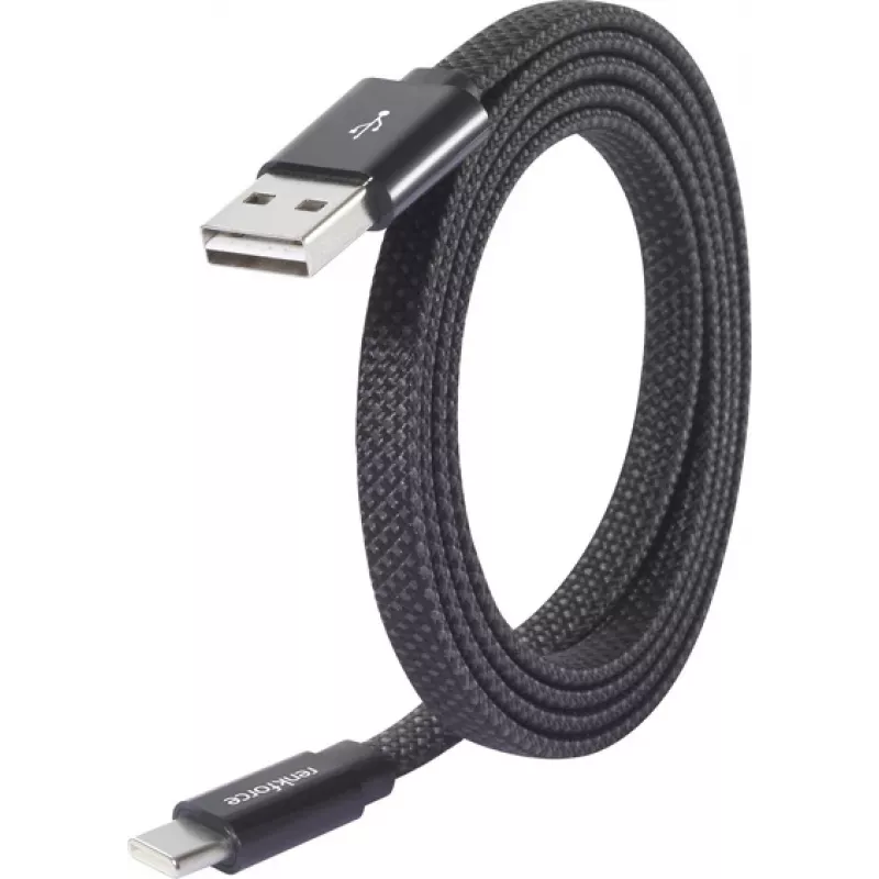 Renkforce RF-6872046 USB laidas, juodas