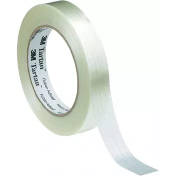 Lipnioji pluošto juosta 3M Tartan 50 mm x 50 m skaidri